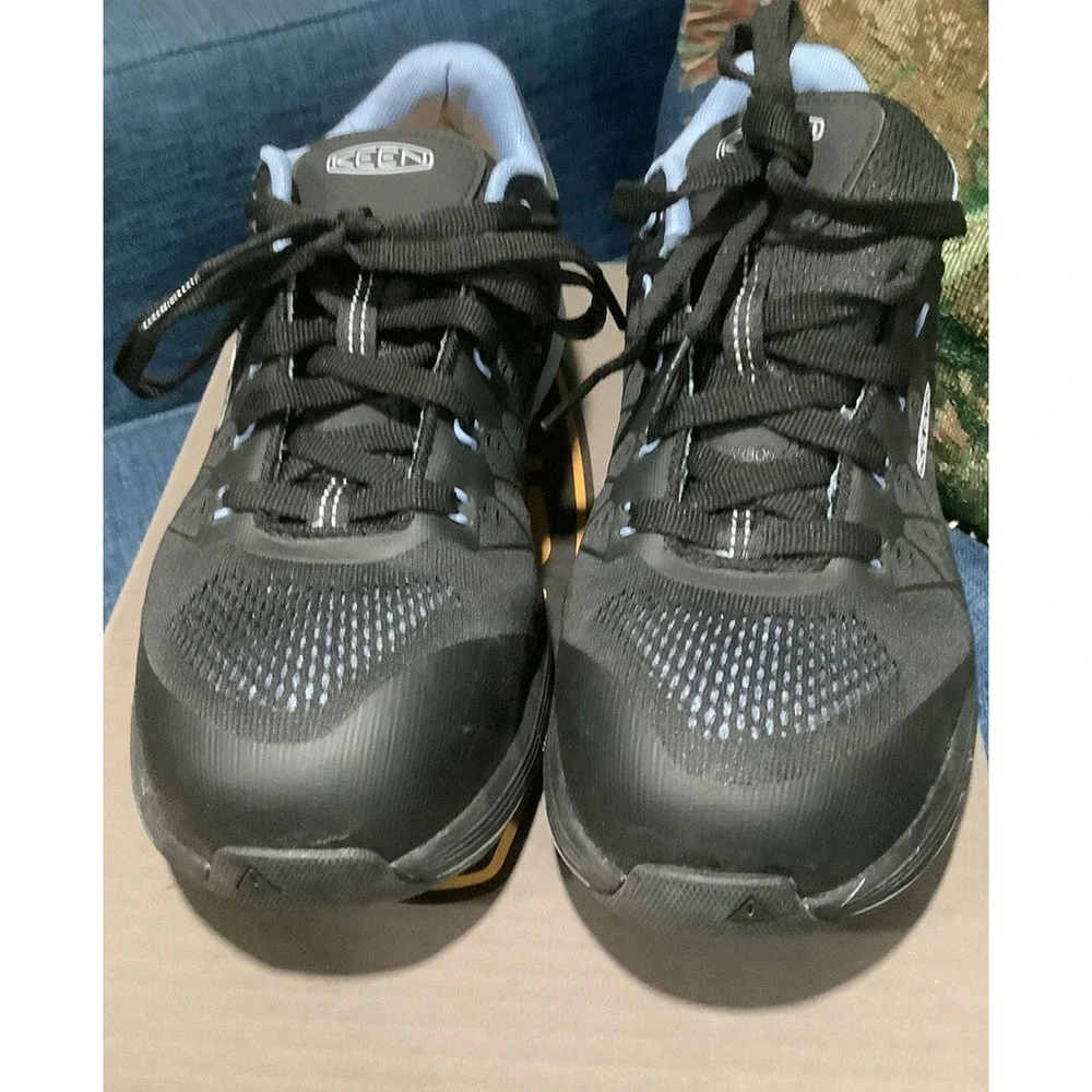 KEEN Vista Energy Work Sneaker Black Size Womens 8.5 M